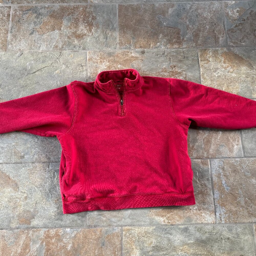 L.L. Bean XL Quarter Zip